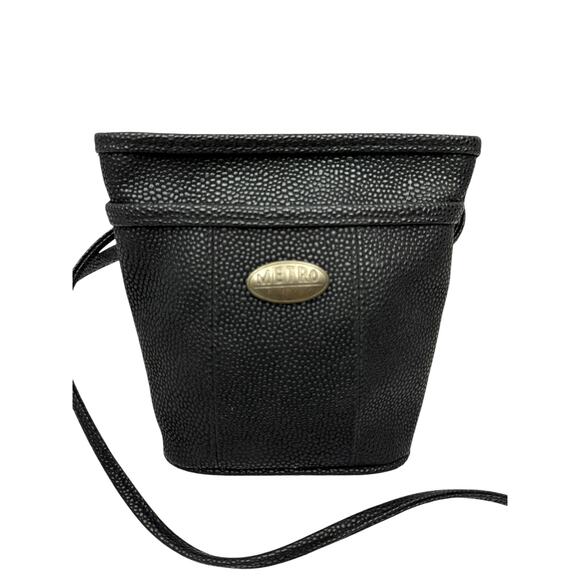 90's METROGEAR faux stingray mini bag - Picture 1 of 6